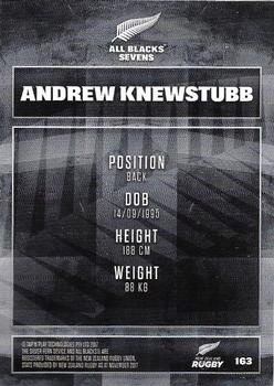 2018 Tap 'N' Play New Zealand Rugby #163 Andrew Knewstubb Back